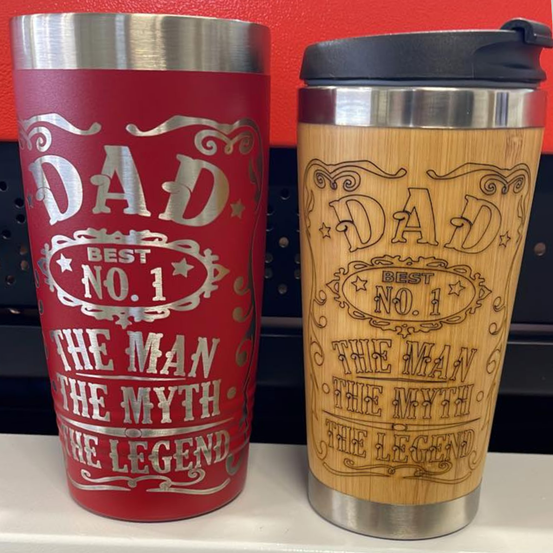 Father's Day thermal tumbler
