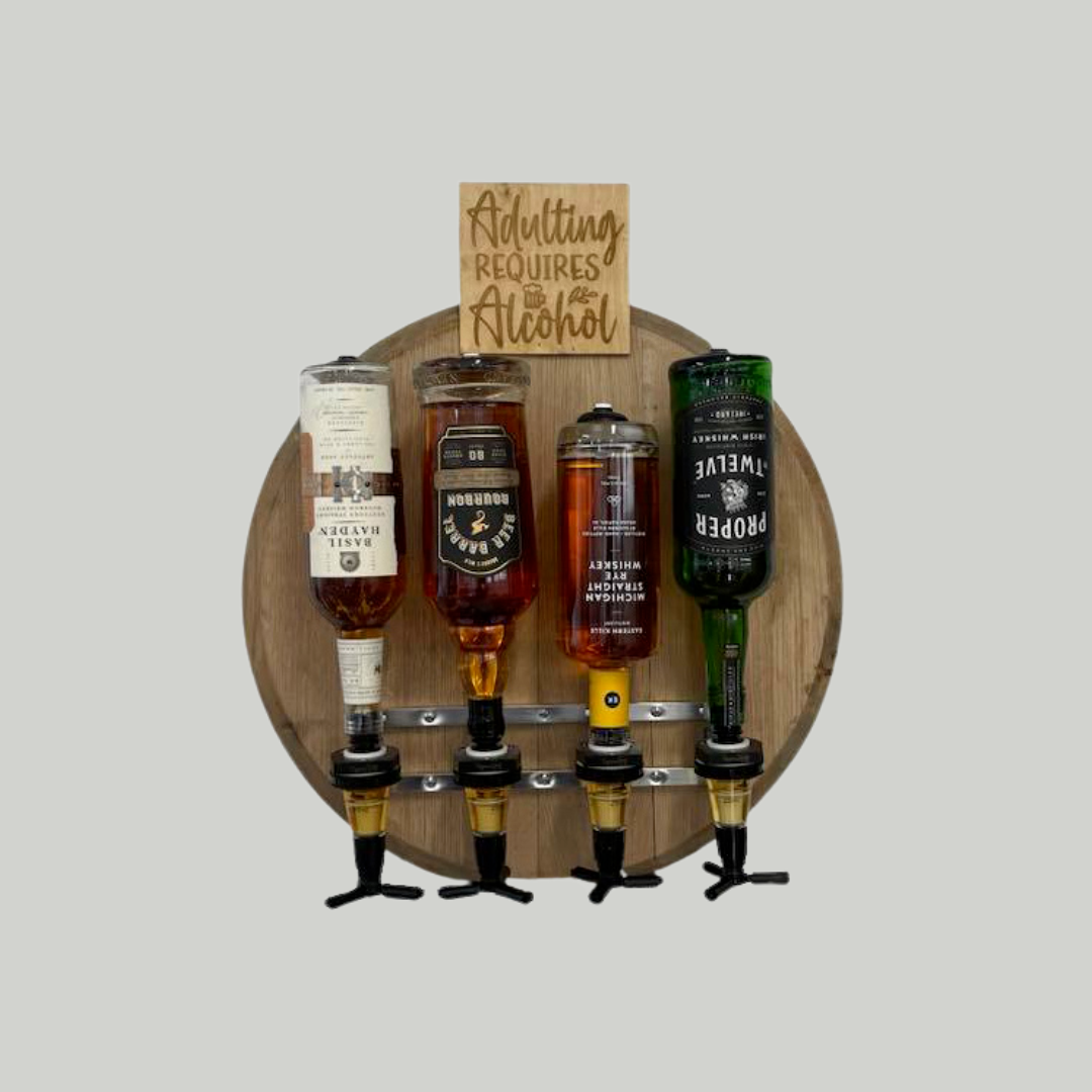 custom message whiskey dispenser