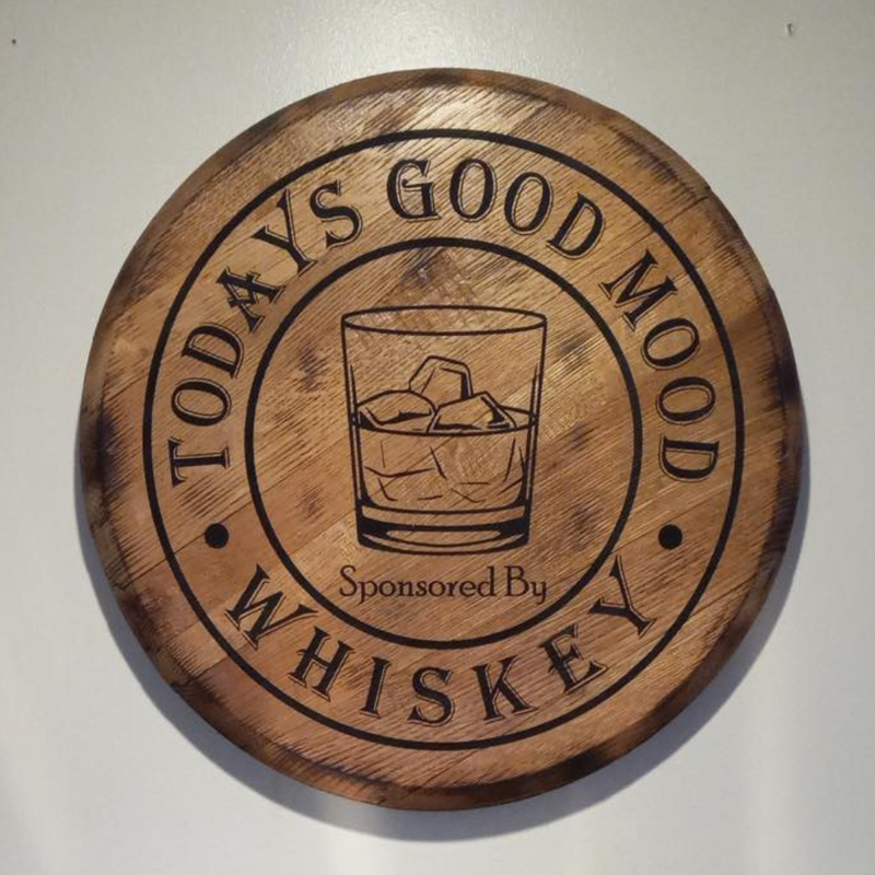 whiskey drinker decor - Today's good mood sponsored by whiskey